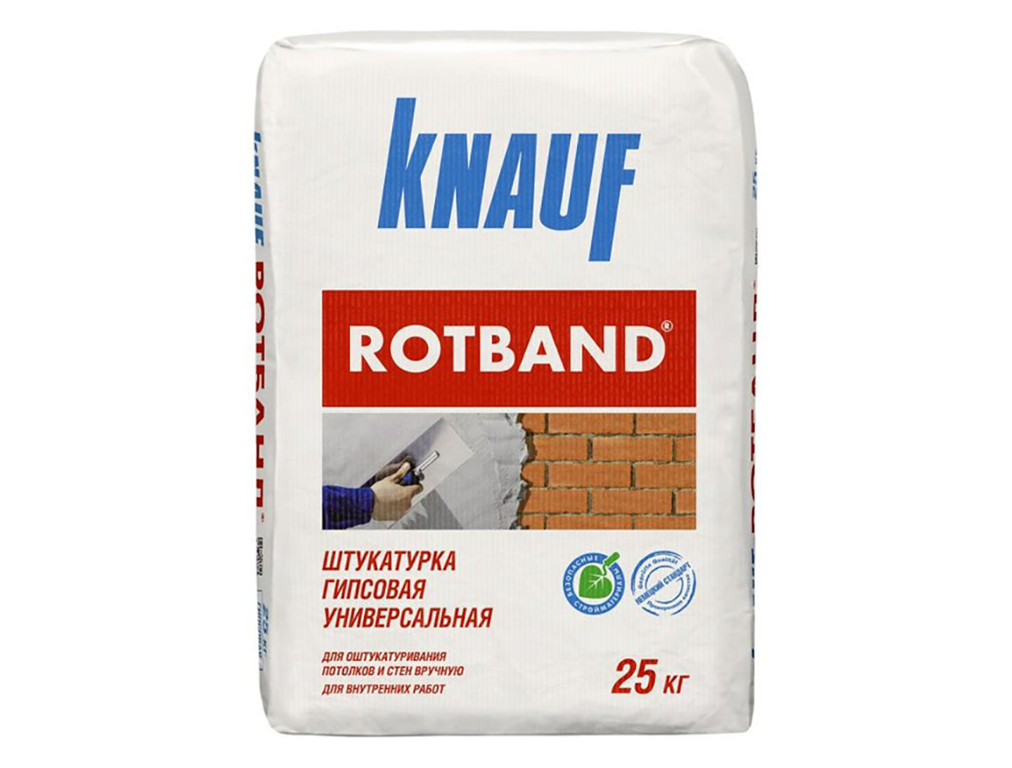 Штукатурка Ротбанд Knauf 25 кг 