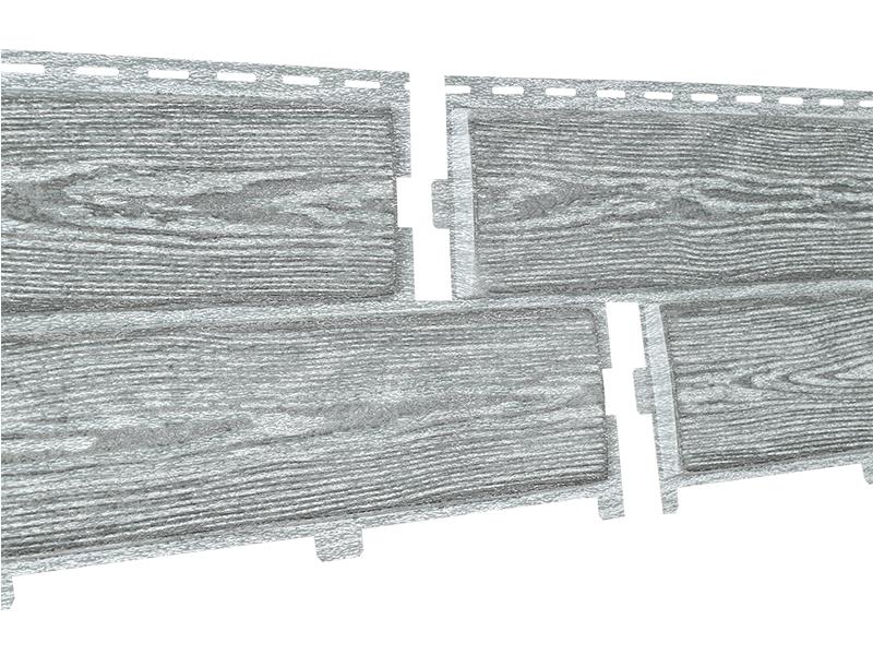 Фасадная панель "Хокла" винтаж пепел 0,25*2 м (0,5 м2) 