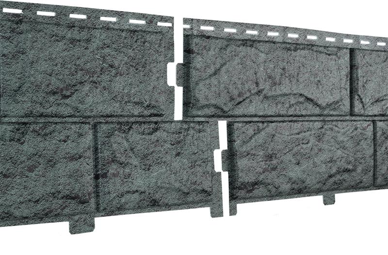Фасадная панель "Стоун-Хаус" камень изумрудный 0,225*3,025 м (0,68 м2) 