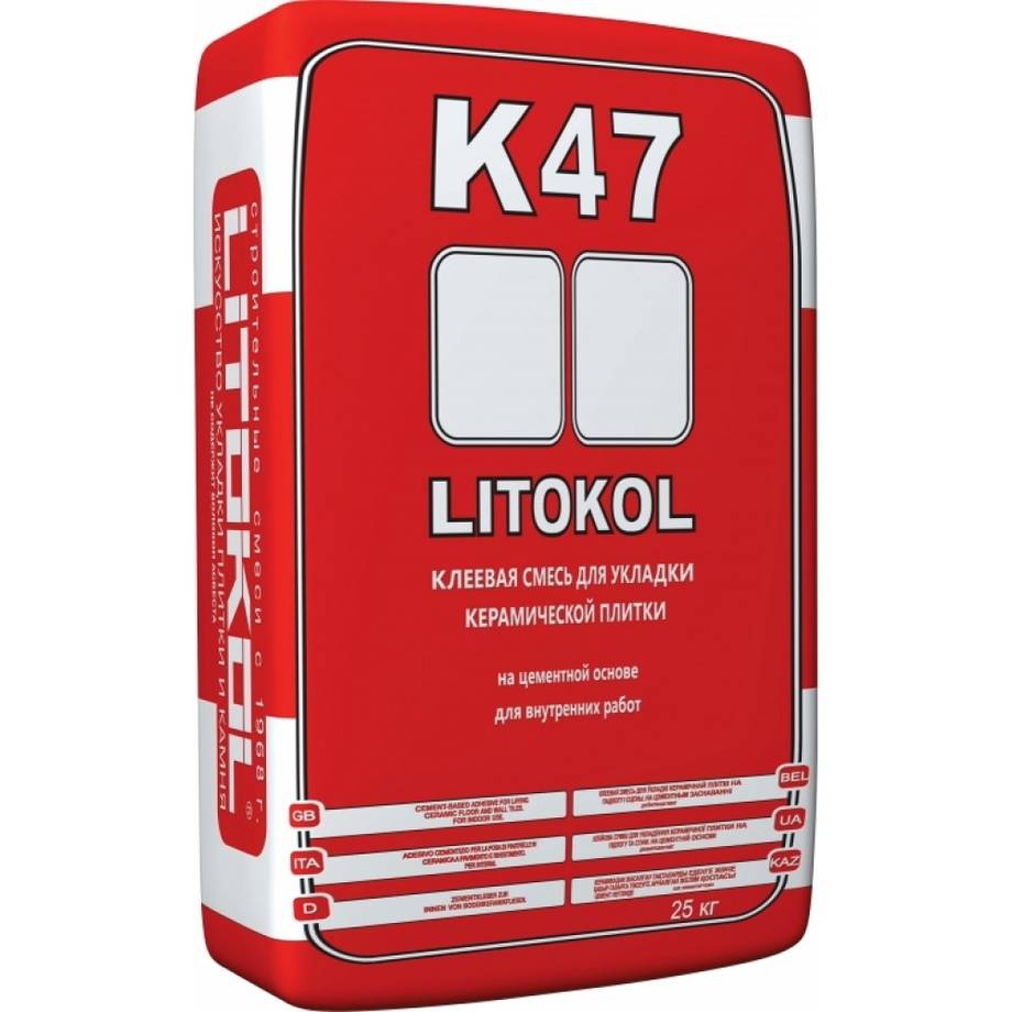 Плиточный клей LITOKOL LitoKol K47, 25 кг 